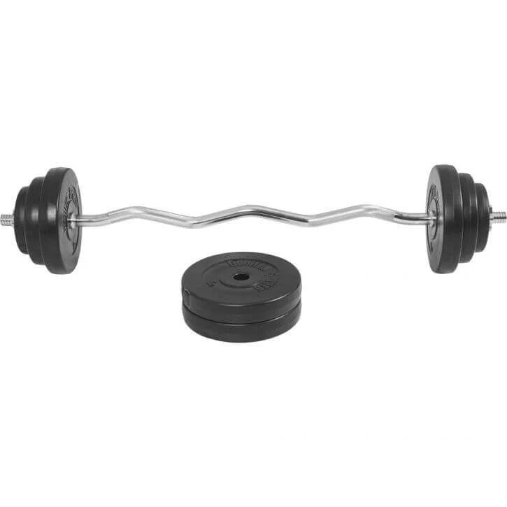 EZ-levytankosarja 35 kg ja säädettävä levytankoteline - Image 3